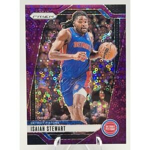 2024-25 Panini Prizm #106 Isaiah Stewart Prizms Fast Break Purple #/75